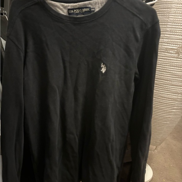 U.S. Polo Assn 2XL Men’s Longsleeve Shirt 100% Cotton NWOT Gray - Picture 11 of 11